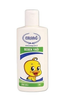 Ersağ Uni Beyaz Bebek Yağı 200 Ml Ersağ Uni Beyaz Bebek Yağı 200 Ml