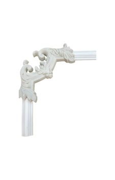 Decozza Boyanabilir Çıta Köşe Motifi 2,5 Cm Çıta Uyumlu Decozza Boyanabilir Çıta Köşe Motifi 2,5 Cm Çıta Uyumlu