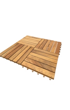 Teak Karo Deck 30cm 30cm Geçmeli Yer Karosu Teak Karo Deck 30cm 30cm Geçmeli Yer Karosu
