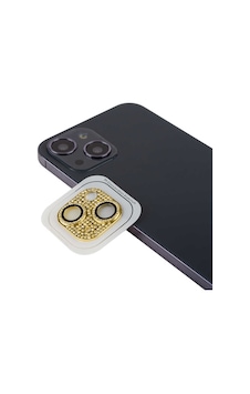 Apple Uyumlu iPhone 13 Mini Zore Cl-08 Kamera Koruyucu-gold Gold Apple Uyumlu iPhone 13 Mini Zore Cl-08 Kamera Koruyucu-gold Gold