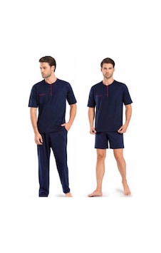 Pierre Cardin 5370 Lacivert 3 Lü Pijama Şort Damat Pijama Takım Lacivert Pierre Cardin 5370 Lacivert 3 Lü Pijama Şort Damat Pijama Takım Lacivert