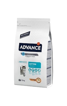 Advance Kuru Kedi Maması, Yavru Kedi Maması, Tavuklu, 1.5 Kg Advance Kuru Kedi Maması, Yavru Kedi Maması, Tavuklu, 1.5 Kg