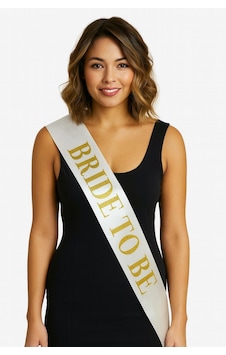 Go İthalat Beyaz Saten Üzerine Kalın Altın Yazılı Bride To Be Kuşağı 10 Cm Genişlik 18+ Yaş Go İthalat Beyaz Saten Üzerine Kalın Altın Yazılı Bride To Be Kuşağı 10 Cm Genişlik 18+ Yaş