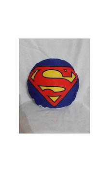 Süperman Super Kahraman Desenlı Tasarım Yastık Çok Renkli Süperman Super Kahraman Desenlı Tasarım Yastık Çok Renkli