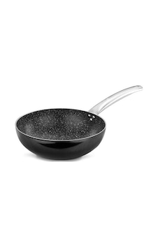 Zest Gusto Granit Wok Tava Siyah Zest Gusto Granit Wok Tava Siyah
