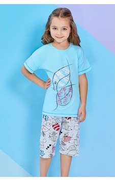 Rolypoly Roly Poly Kız Çocuk K.Kol Bisklt Yaka Kapri Tkm (1265) (1-4 Yaş) Rolypoly Roly Poly Kız Çocuk K.Kol Bisklt Yaka Kapri Tkm (1265) (1-4 Yaş)