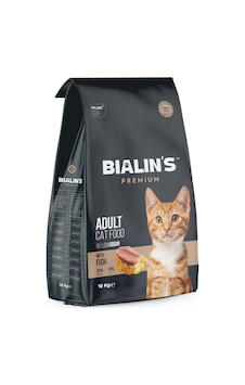 Bialins Premium Yetişkin Kedi Maması Balıklı 10kg Bialins Premium Yetişkin Kedi Maması Balıklı 10kg