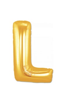 L - 43 - Harf Folyo Balon Altın Renk - Csmo-tex - 40 İnç L - 43 - Harf Folyo Balon Altın Renk - Csmo-tex - 40 İnç