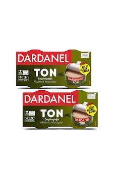 Dardanel Zeytinyağlı Ton Balığı 2 x 140 G x 2 Adet Dardanel Zeytinyağlı Ton Balığı 2 x 140 G x 2 Adet