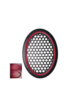 Mıdrange Kapağı Neon Ledli Oval Kırmızı 2 Adet Azn
