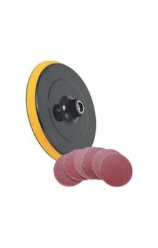 Bay-Tec Cırtlı Disk Zımpara Tabanı 115 MM + 6 Adet Zımpara (500343513) Bay-Tec Cırtlı Disk Zımpara Tabanı 115 MM + 6 Adet Zımpara (500343513)
