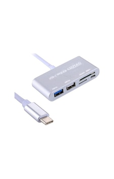 Powermaster Usb Type C To Otg Combo Usb 3.0 Hub+Kart Okuyucu Powermaster Usb Type C To Otg Combo Usb 3.0 Hub+Kart Okuyucu