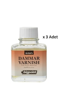 Bigpoint Damar Verniği 75 Ml Yağlı Boya X 3 Adet Şeffaf Bigpoint Damar Verniği 75 Ml Yağlı Boya X 3 Adet Şeffaf