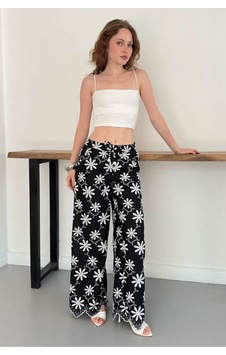 Verymoda D 2913 Nakışlı Pantolon D2913 Siyah Verymoda D 2913 Nakışlı Pantolon D2913 Siyah