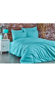Komfort Home Tek Kişilik Çizgili Pamuk Saten Nevresim Takımı (435498108) Komfort Home Tek Kişilik Çizgili Pamuk Saten Nevresim Takımı (435498108)