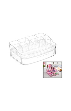 Qlux Pera L-00643 Makyaj Organizeri - Çekmeceli 12 Bölmeli Mika Kristal Plastik Diğer Qlux Pera L-00643 Makyaj Organizeri - Çekmeceli 12 Bölmeli Mika Kristal Plastik Diğer
