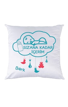 Biresimden-Hediye Sızana Kadar Içerim Erkek Bebek Hediyesi Yastık Biresimden-Hediye Sızana Kadar Içerim Erkek Bebek Hediyesi Yastık