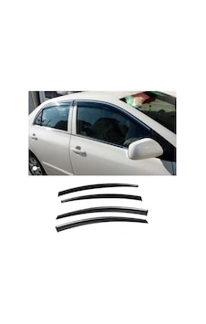 Toyota Corolla Uyumlu 2007 2012 Kromlu Cam Rüzgarlığı