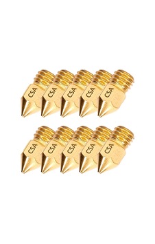 Csa 3D Yazıcı Mk8 Nozzle 1 Mm 10 Adet Csa 3D Yazıcı Mk8 Nozzle 1 Mm 10 Adet
