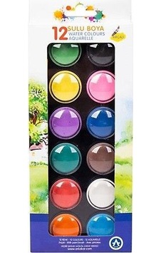 Ark Sulu Boya 12 Renk 1258