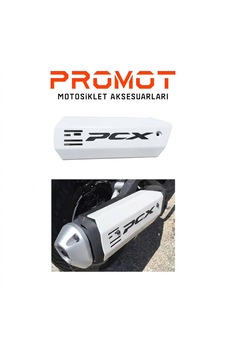 Aegıs Motosiklet Yedek Parçası - Pcx Uyumlu Egzoz Koruma Beyaz 2021-2026 Aegıs Motosiklet Yedek Parçası - Pcx Uyumlu Egzoz Koruma Beyaz 2021-2026
