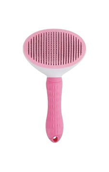 Cleanpet's Basmalı Metal Uçlu Kedi & Köpek Tarağı Pembe