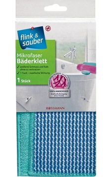 Flink Ve Sauber Banyo Temizlik Bezi Tekli Mikrofiber T41831 Flink Ve Sauber Banyo Temizlik Bezi Tekli Mikrofiber T41831