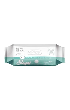 Sleepy Hassas Ciltlere Özel Xl Hasta Vücut Temizleme Mendili 50'Li Sleepy Hassas Ciltlere Özel Xl Hasta Vücut Temizleme Mendili 50'Li