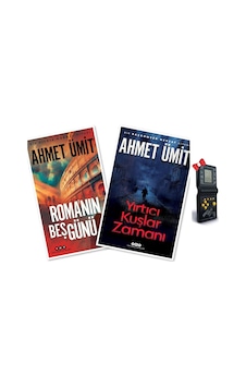 Roma Nın Beş Günü - Yırtıcı Kuşlar Zamanı Ahmet Ümit 2026 Son 2 Kitabı + Brick Game Tetris Oyun Makinesi Hediyeli Roma Nın Beş Günü - Yırtıcı Kuşlar Zamanı Ahmet Ümit 2026 Son 2 Kitabı + Brick Game Tetris Oyun Makinesi Hediyeli