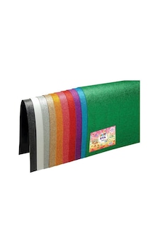 Puti 50X70 Cm Simli Eva 10Lu Karışık Renk Puti 50X70 Cm Simli Eva 10Lu Karışık Renk