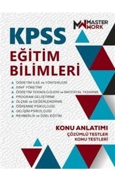 KPSS Eğitim Bilimleri-Konu Anlatımı- Masterwork KPSS Eğitim Bilimleri-Konu Anlatımı- Masterwork