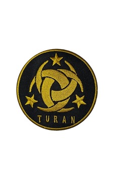 Sim Nakış Üç Hilal Turan Nakış İşleme Arma Patch Peç 8,5 8,5 Cm Çok Renkli Sim Nakış Üç Hilal Turan Nakış İşleme Arma Patch Peç 8,5 8,5 Cm Çok Renkli