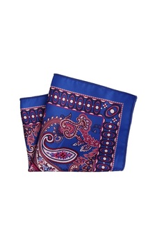 Omark Cotton İpek Mendil No8 Mavi Omark Cotton İpek Mendil No8 Mavi