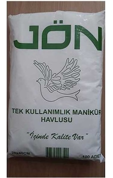 Tek Kullanımlık Manikür Havlusu 100'lü Jön Tek Kullanımlık Manikür Havlusu 100'lü Jön