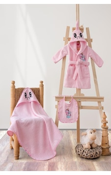 Cotton Box Bebek Banyo Seti Unicorn Pembe Cotton Box Bebek Banyo Seti Unicorn Pembe