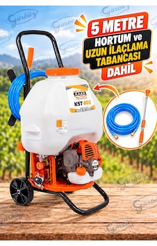 Kaan Kst800By Arabalı Sırt Ilaçlama Makinesi 25 L Kaan Kst800By Arabalı Sırt Ilaçlama Makinesi 25 L
