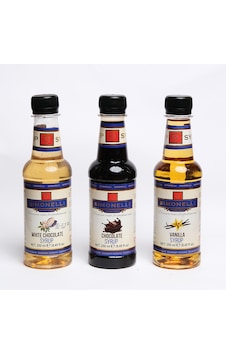 Aromalı Şurup Seti 3x250 Ml Çikolata, Beyaz Çikolata Ve Vanilya Aromalı Şurup Diğer Aromalı Şurup Seti 3x250 Ml Çikolata, Beyaz Çikolata Ve Vanilya Aromalı Şurup Diğer