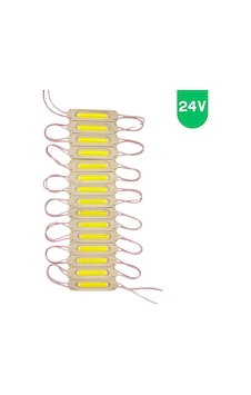 24 Volt 2 Watt Beyaz Cob Led Modül Ip65 10 Adet Modül 24 Volt 2 Watt Beyaz Cob Led Modül Ip65 10 Adet Modül