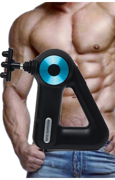 12 Masaj Başlıklı Tabanca Ergonomik Tasarım Kolay Kullanım Kablosuz Masaj Tabancası Kas Geliştirici 12 Masaj Başlıklı Tabanca Ergonomik Tasarım Kolay Kullanım Kablosuz Masaj Tabancası Kas Geliştirici