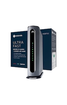 Motorolamg8702 Docsıs 3.1 Kablo Modem + Akıllı Güç Arttırıcılı Wi-fi Yönlendirici Yüksek Hızlı Kombinasyon Ac3200 Wi-fi Hızı Comcast Xf İçin Onaylandı...-121911 Motorolamg8702 Docsıs 3.1 Kablo Modem + Akıllı Güç Arttırıcılı Wi-fi Yönlendirici Yüksek Hızlı Kombinasyon Ac3200 Wi-fi Hızı Comcast Xf İçin Onaylandı...-121911