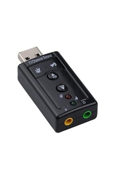 Tkz Harici Usb 7.1 Kanal Usb 3.5 Mm Jack Dönüştücü Ses Kartı Tkz Harici Usb 7.1 Kanal Usb 3.5 Mm Jack Dönüştücü Ses Kartı