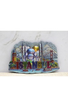 Silikon İstanbul Temalı Magnet Alk4343 Çok Renkli