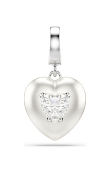 5742960 Swarovski Charm Idyllıa:charm Heart Whıte/rhs Metalik 5742960 Swarovski Charm Idyllıa:charm Heart Whıte/rhs Metalik