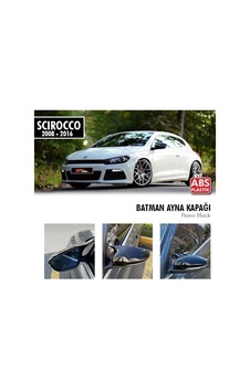 Volkswagen Scirocco 2008 Sonrası Batman Yarasa Ayna Kapağı parla