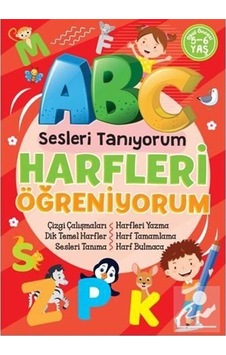 Mercankitap Sesleri Tanıyorum Harfleri Öğreniyorum / Çizgi Çalışmaları-Dik.