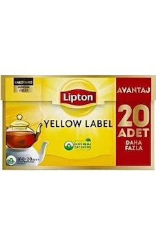 Lipton Yellow Çay 120'li Demlik Poşet Lipton Yellow Çay 120'li Demlik Poşet