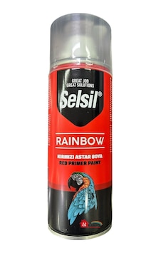 Selsil Rainbow Akrilik Sprey Astar 3009 Kırmızı Kırmızı Selsil Rainbow Akrilik Sprey Astar 3009 Kırmızı Kırmızı