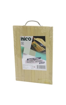 22x32 X 1.7cm Lux Ahşap Bambu Kesim Panosu - Kesme Tahtası Metal Kulplu Çok Renkli 22x32 X 1.7cm Lux Ahşap Bambu Kesim Panosu - Kesme Tahtası Metal Kulplu Çok Renkli