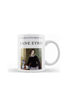 Jane Eyre Charlotte Bronte Jan Eyre And Mr Rochester 02 Kupa Bardak Porselen Karışık