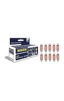 Nıken 41mm Sofit Led Minyatür Ampul,12-24v, Plaka Ve Tavan Aydınlatması İçin, 10 Adet